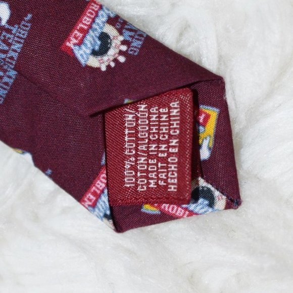 Original Penguin Drinking Team Bowling Problem Tie - Picture 4 of 4